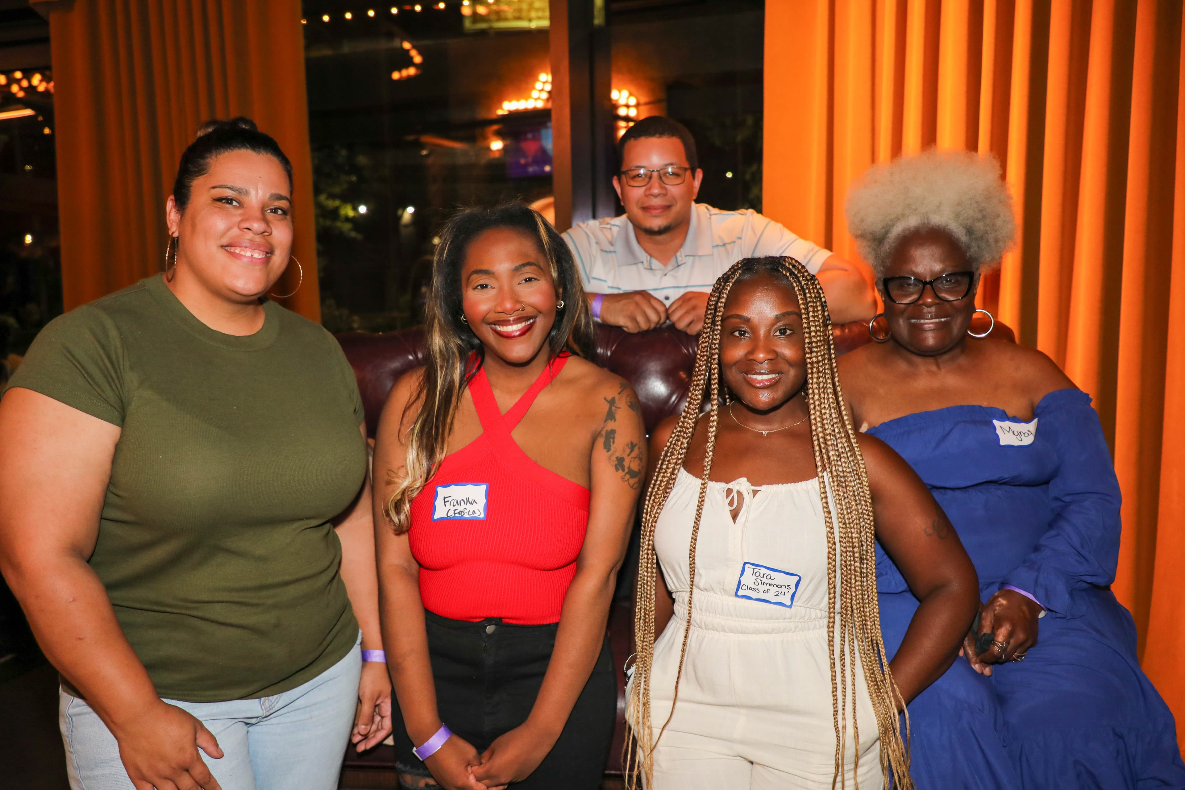 SNHU alumni gathered at a networking event