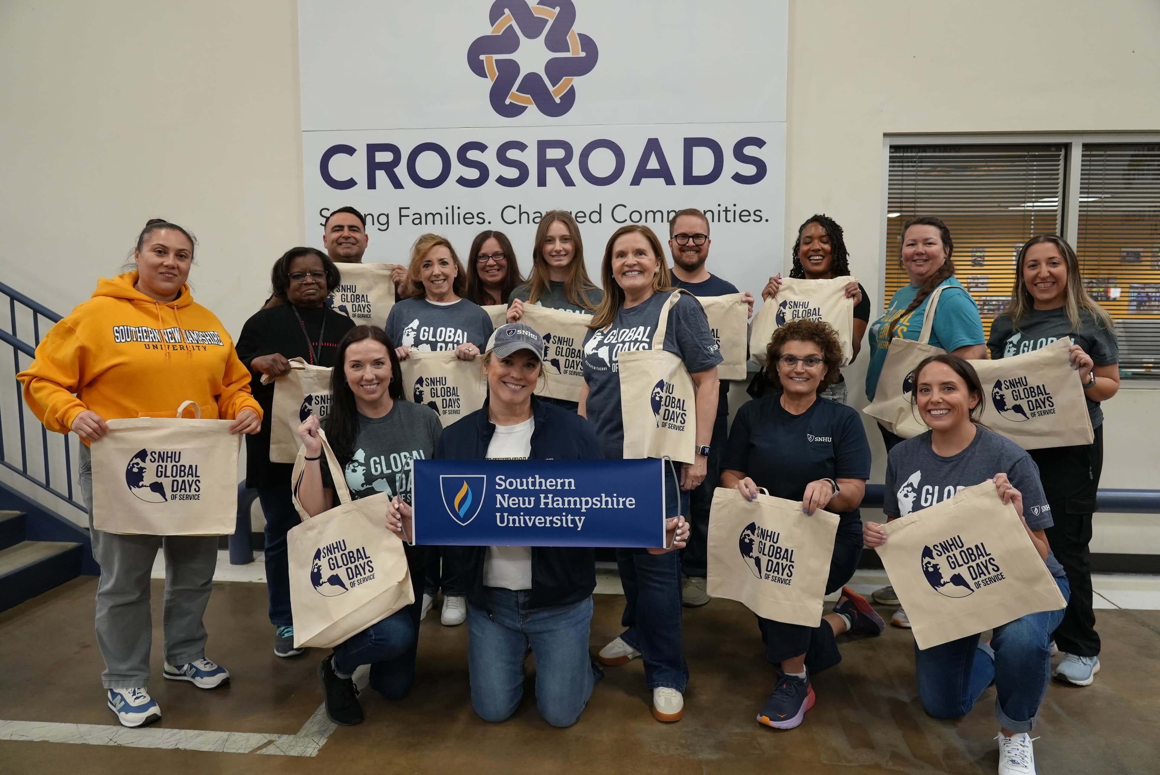 SNHU alumni participating in Global Days of Service in Dallas